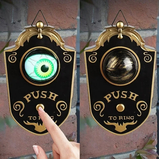 Halloween Decoration Spider Doorbell Horror Props