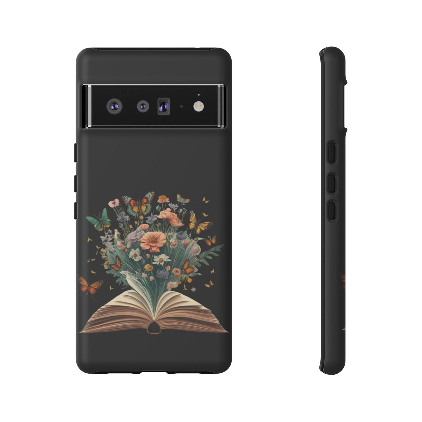 Book and wildflowers iPhone 15 | Floral iPhone 15 Case