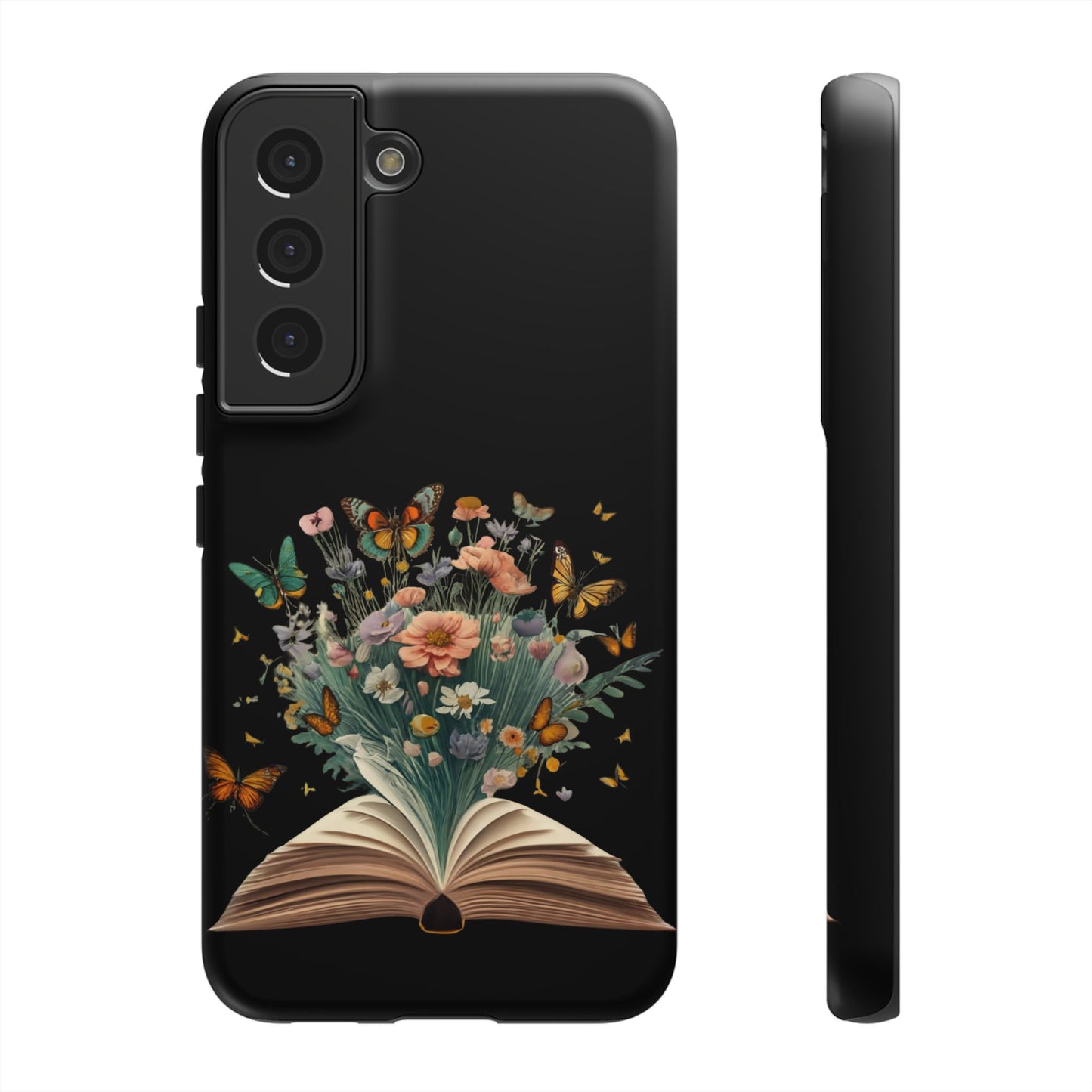 Book and wildflowers iPhone 15 | Floral iPhone 15 Case