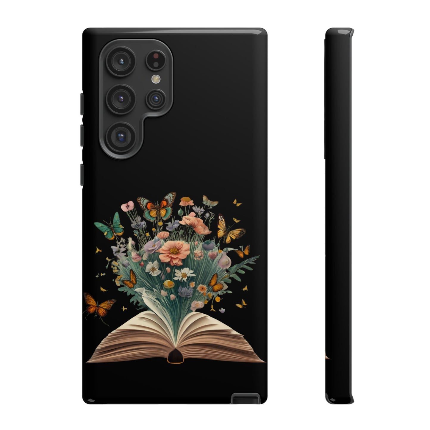 Book and wildflowers iPhone 15 | Floral iPhone 15 Case