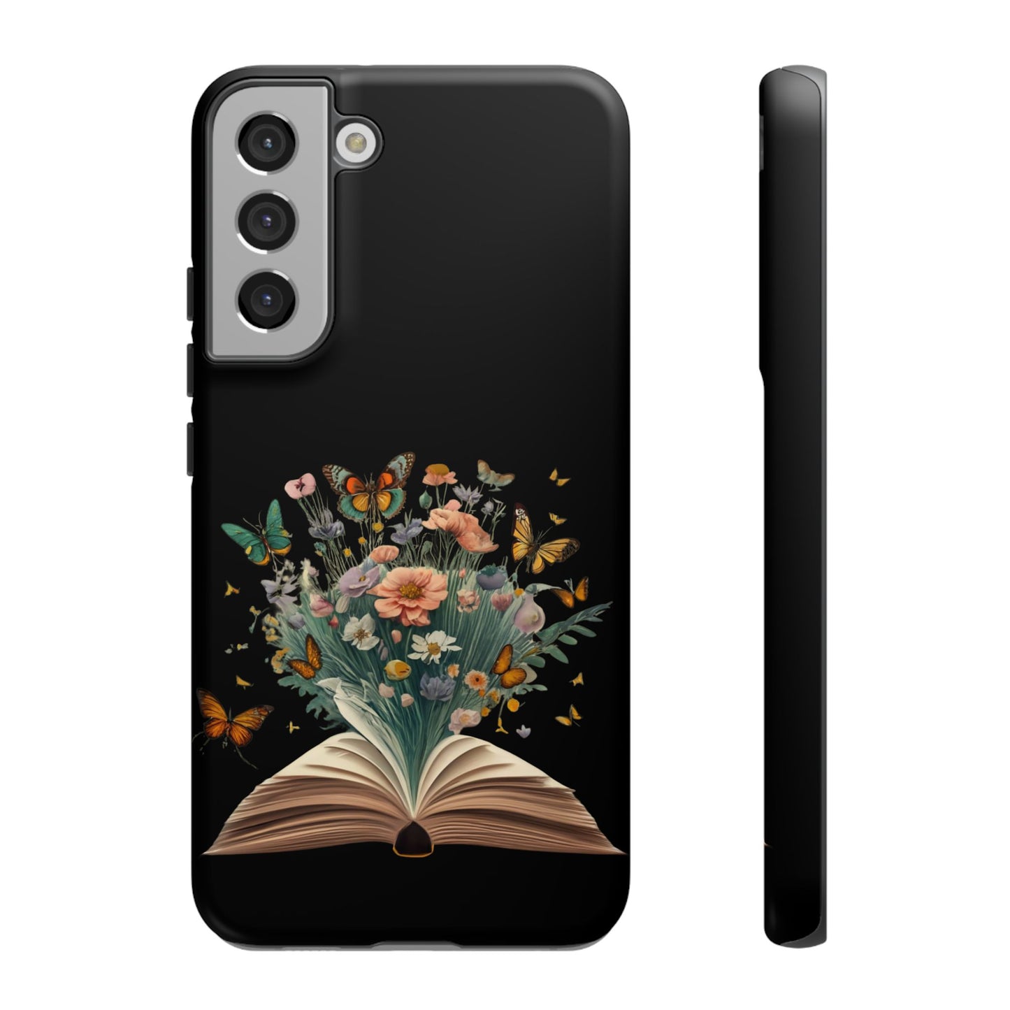 Book and wildflowers iPhone 15 | Floral iPhone 15 Case