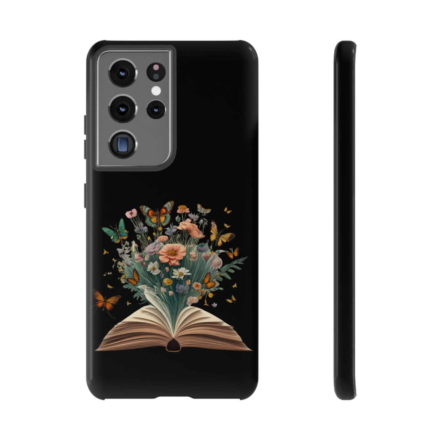 Book and wildflowers iPhone 15 | Floral iPhone 15 Case