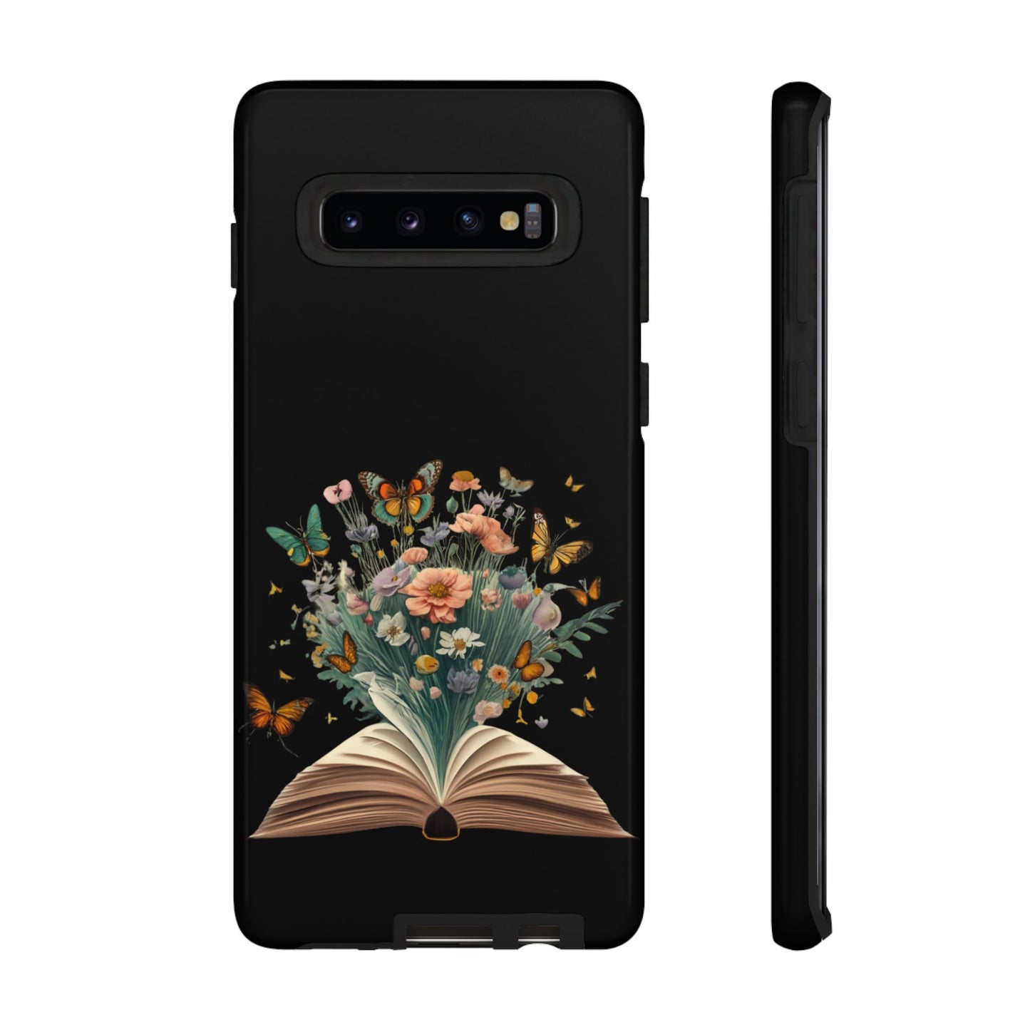 Book and wildflowers iPhone 15 | Floral iPhone 15 Case