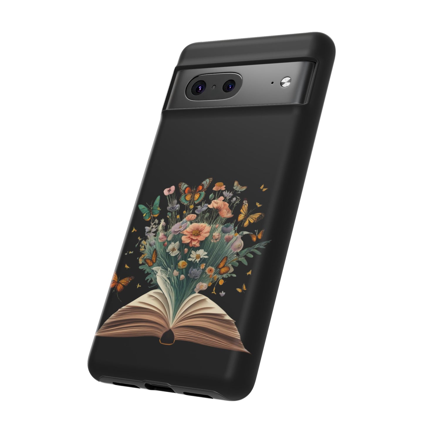 Book and wildflowers iPhone 15 | Floral iPhone 15 Case