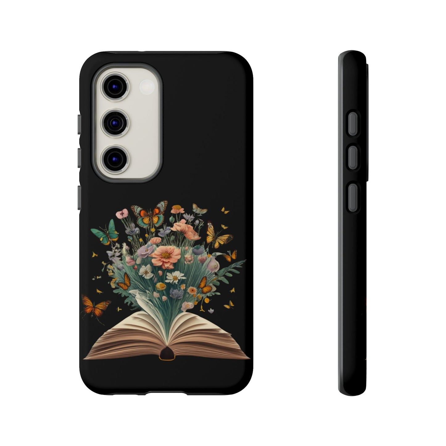 Book and wildflowers iPhone 15 | Floral iPhone 15 Case