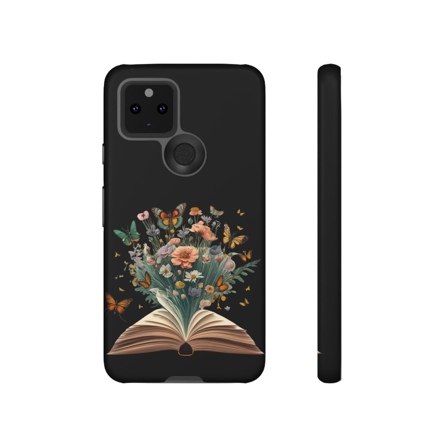 Book and wildflowers iPhone 15 | Floral iPhone 15 Case