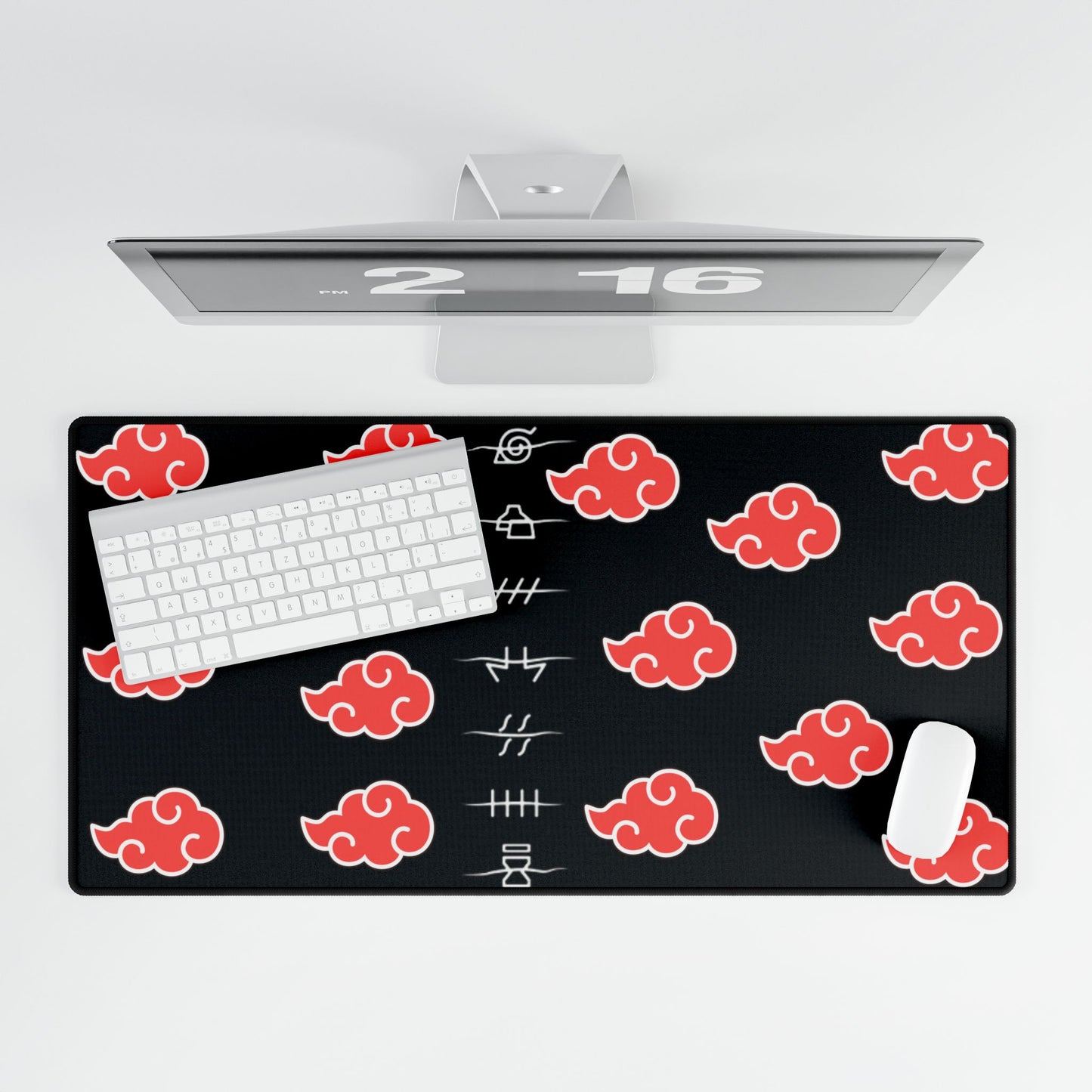 Akatsuki Red Cloud Anime Desk Mats | Anime Lover | Gamer | Naruto