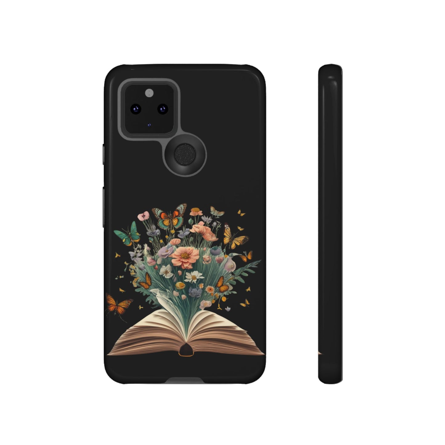 Book and wildflowers iPhone 15 | Floral iPhone 15 Case