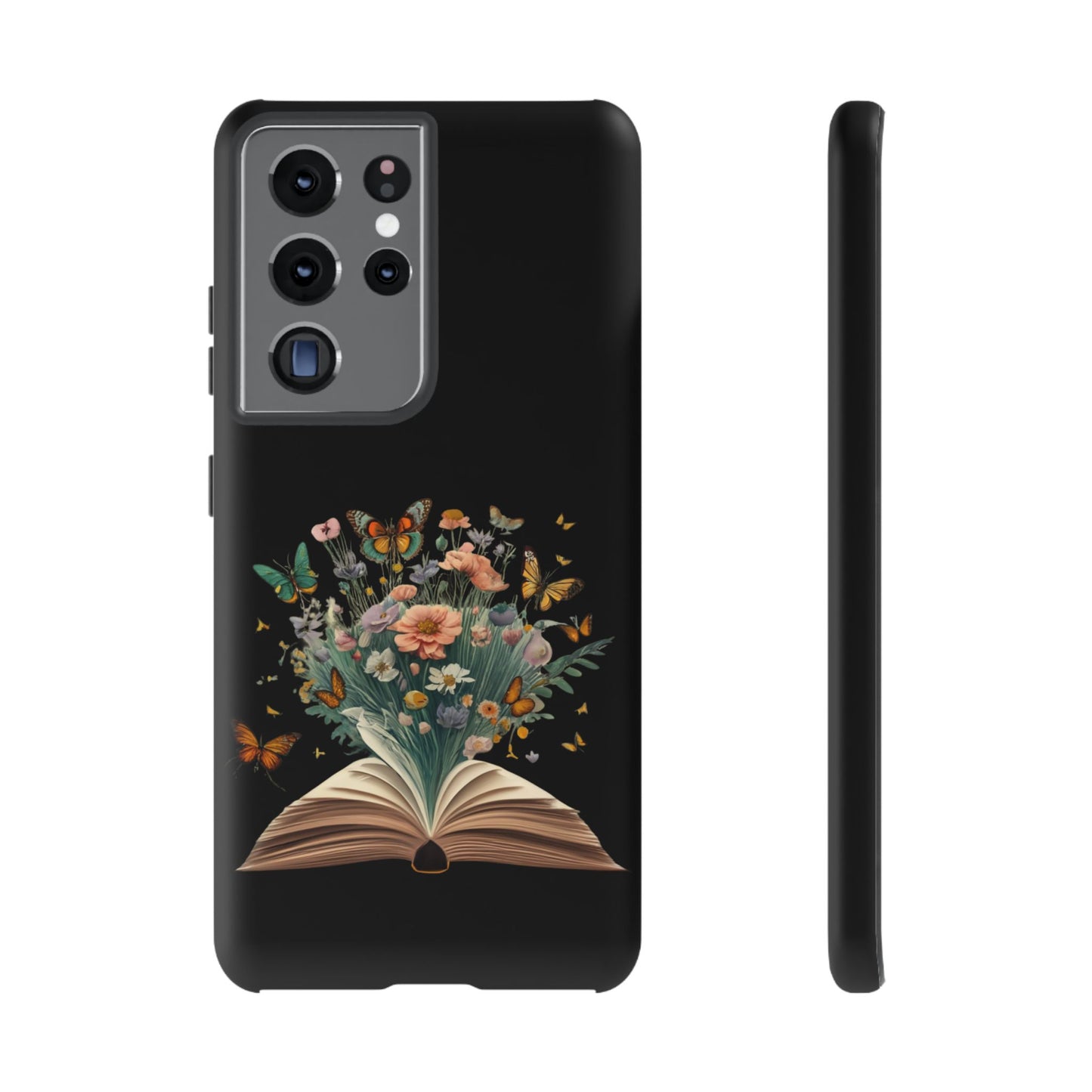 Book and wildflowers iPhone 15 | Floral iPhone 15 Case