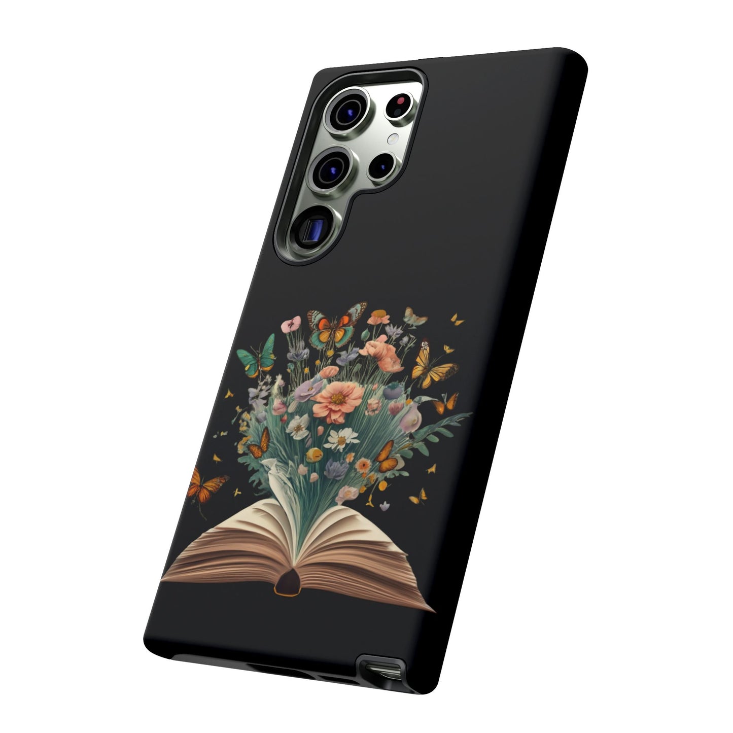 Book and wildflowers iPhone 15 | Floral iPhone 15 Case