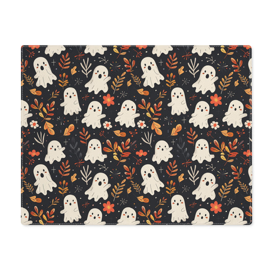 Fall and Halloween Placemat | Kitchen Decor | Fall Decor | Halloween Decor | Cute Ghost Placemat