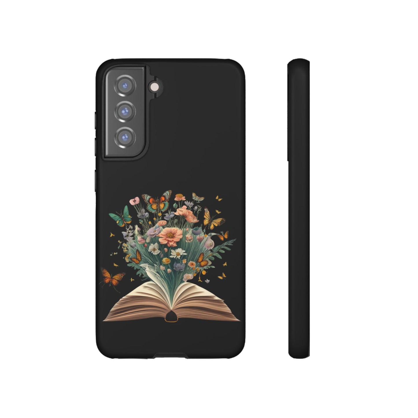 Book and wildflowers iPhone 15 | Floral iPhone 15 Case