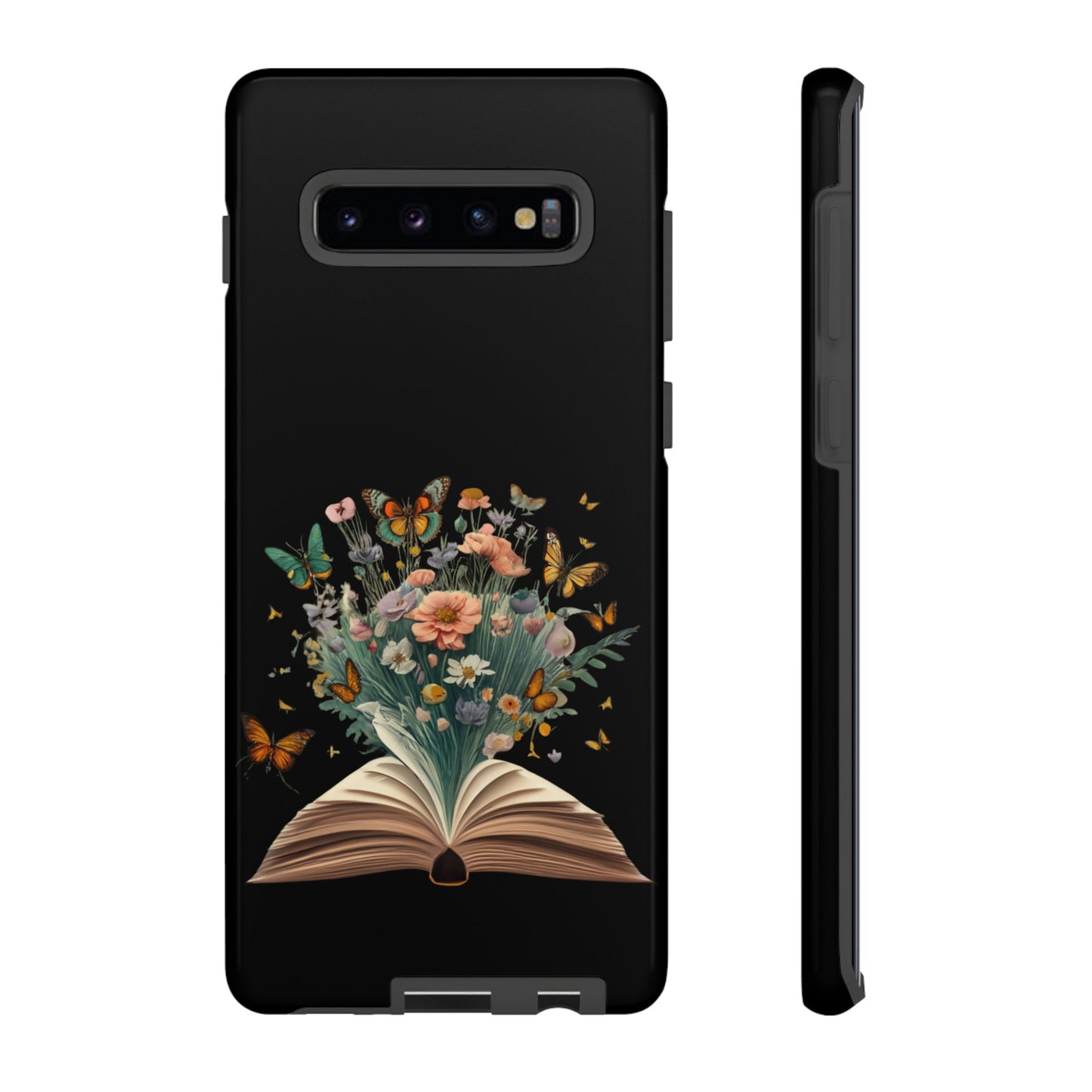 Book and wildflowers iPhone 15 | Floral iPhone 15 Case