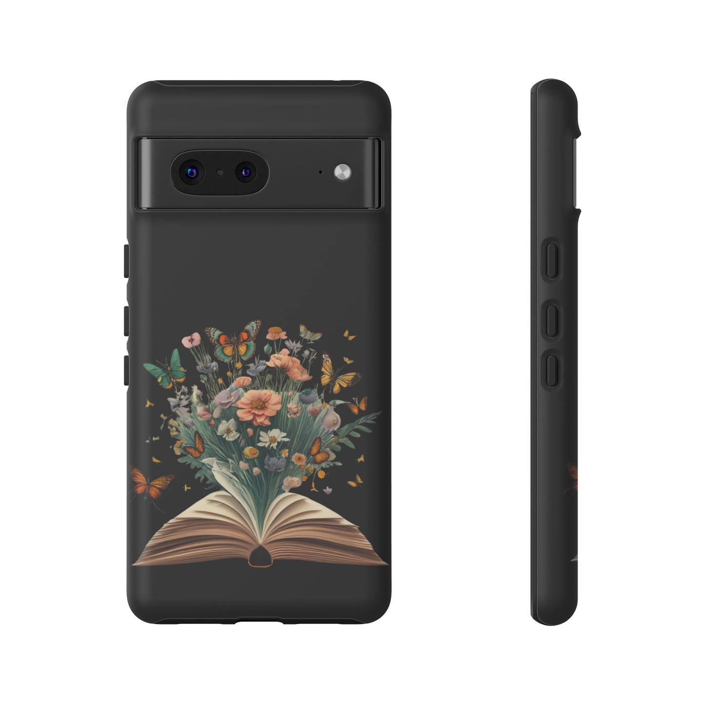 Book and wildflowers iPhone 15 | Floral iPhone 15 Case