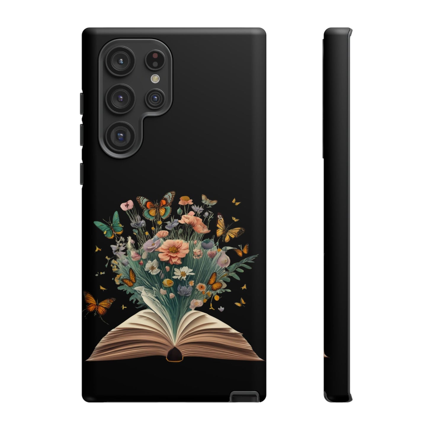 Book and wildflowers iPhone 15 | Floral iPhone 15 Case