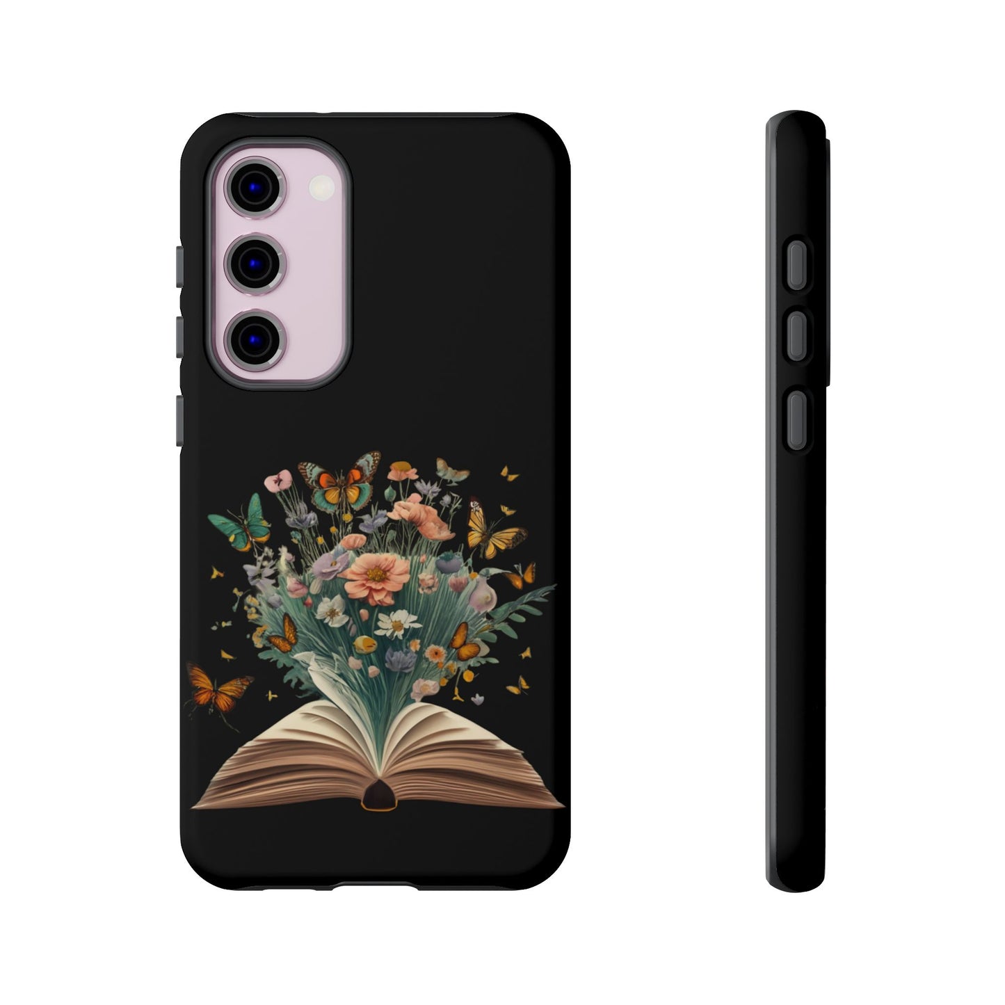 Book and wildflowers iPhone 15 | Floral iPhone 15 Case