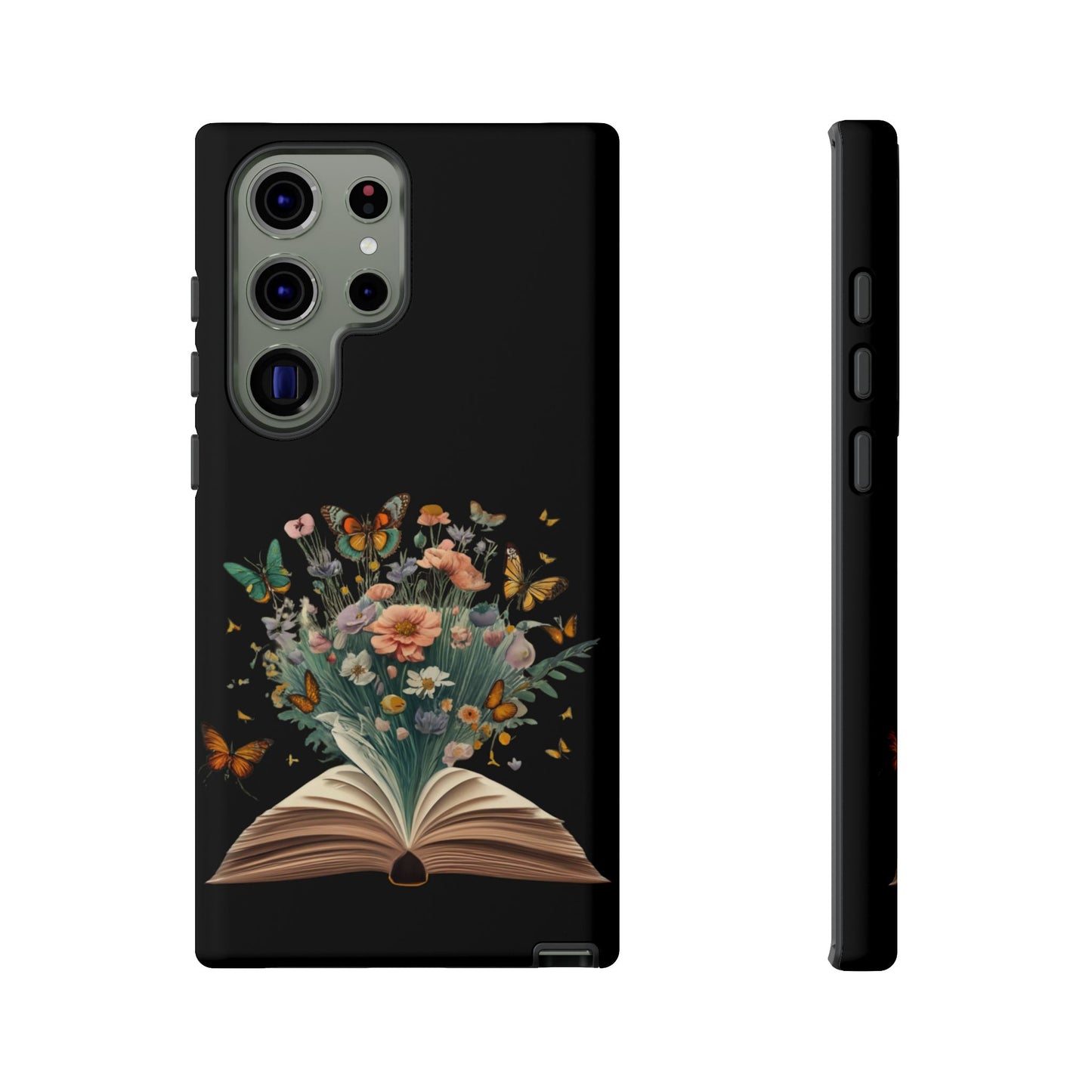 Book and wildflowers iPhone 15 | Floral iPhone 15 Case