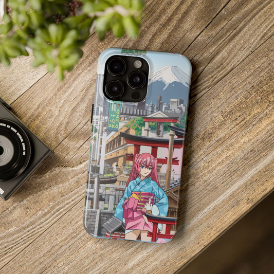 Tokyo Vibes Urban Collage Art Phone Case | Unique Iphone & Samsung Galaxy Case