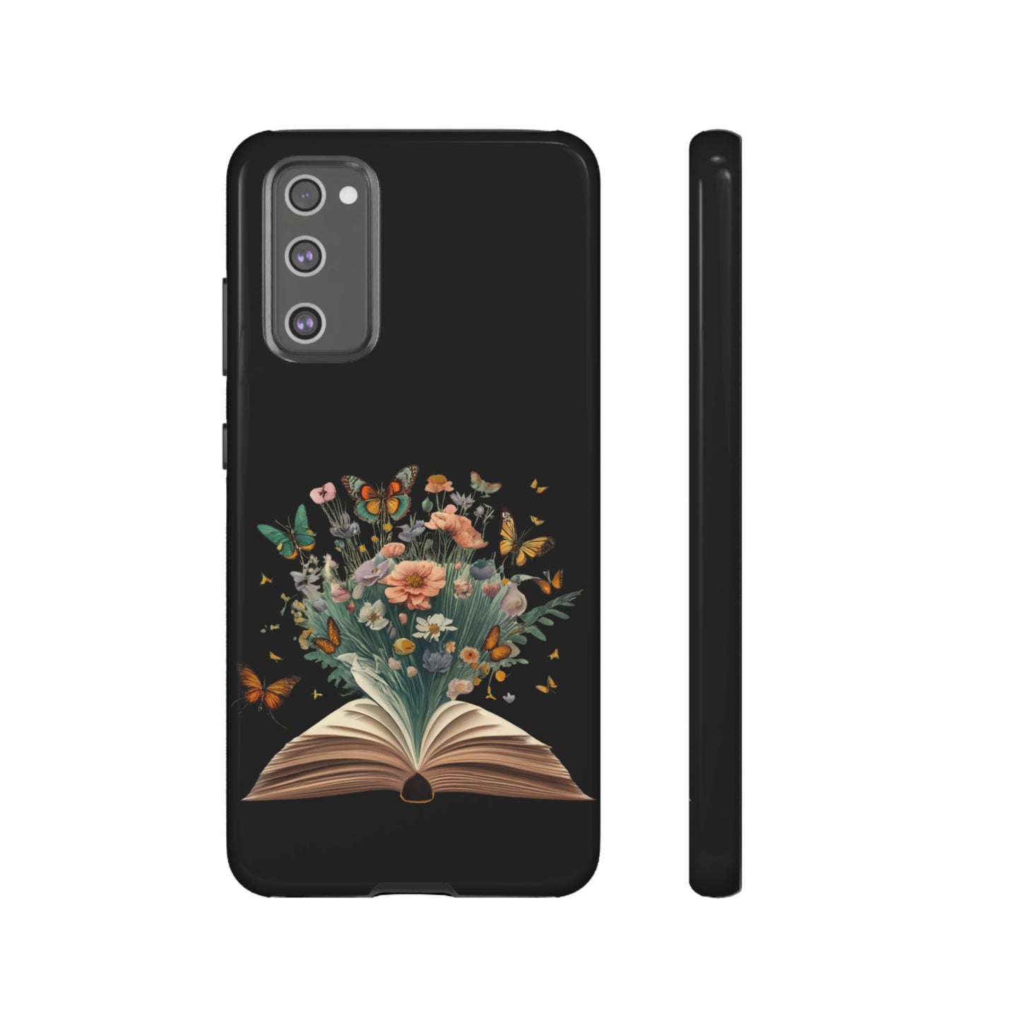 Book and wildflowers iPhone 15 | Floral iPhone 15 Case