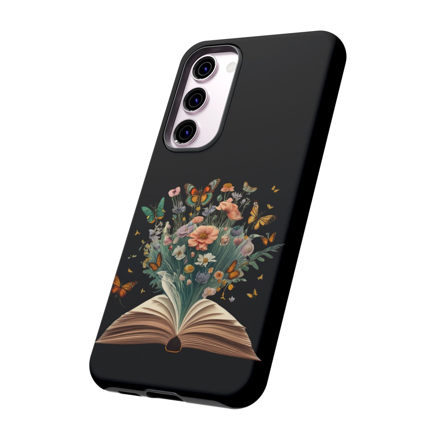 Book and wildflowers iPhone 15 | Floral iPhone 15 Case